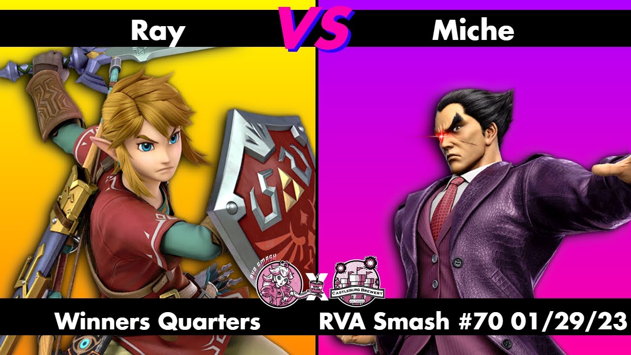 RVA Smash 70 Ray (Link) vs Miche (Kazuya) Winners Quarters Super