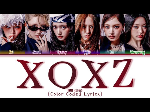 IVE (아이브) XOXZ [Color Coded Lyrics Esp/Rom/Eng]