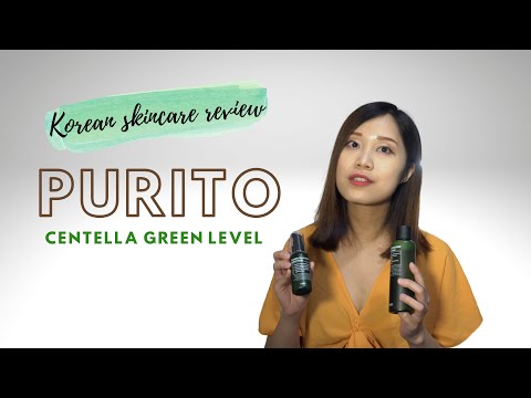 Korean skincare review | PURITO Centella Green Level Calming Toner and Buffet Serum