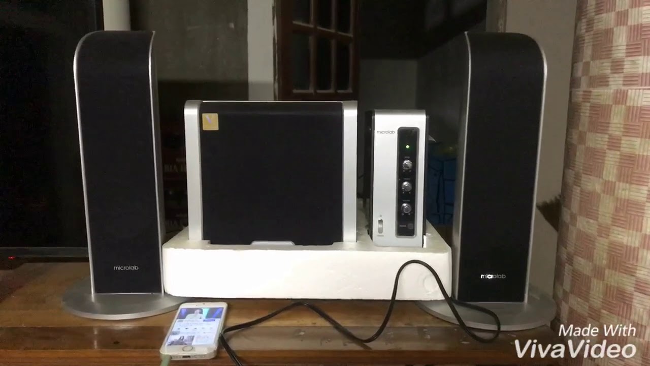 Test bộ loa Microlab Fc361 mua trên Sendo_Nhạc trẻ... - youtube