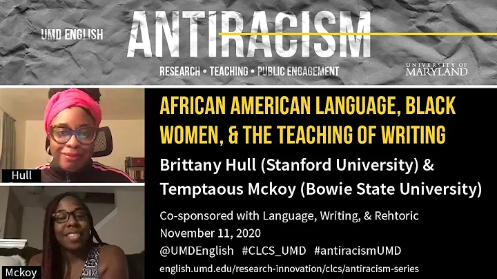 "African American Language, Black Women, & the Tea...