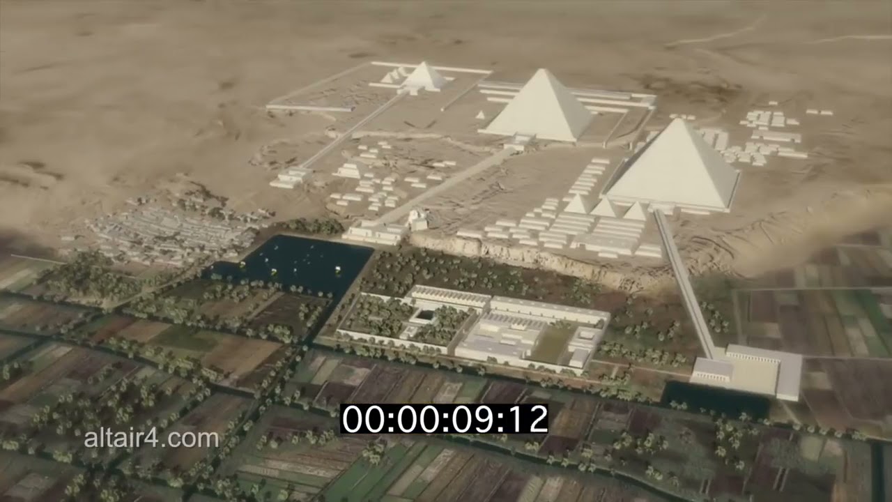 Amazing 3D restoration of Ancient Egypt