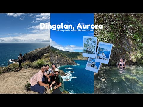 dingalan, aurora vlog ⛰️ exploring batanes of the east 🛵☁️
