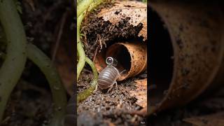 “This little bug just revealed a hidden world beneath the leaves 🍂🔦” #animals