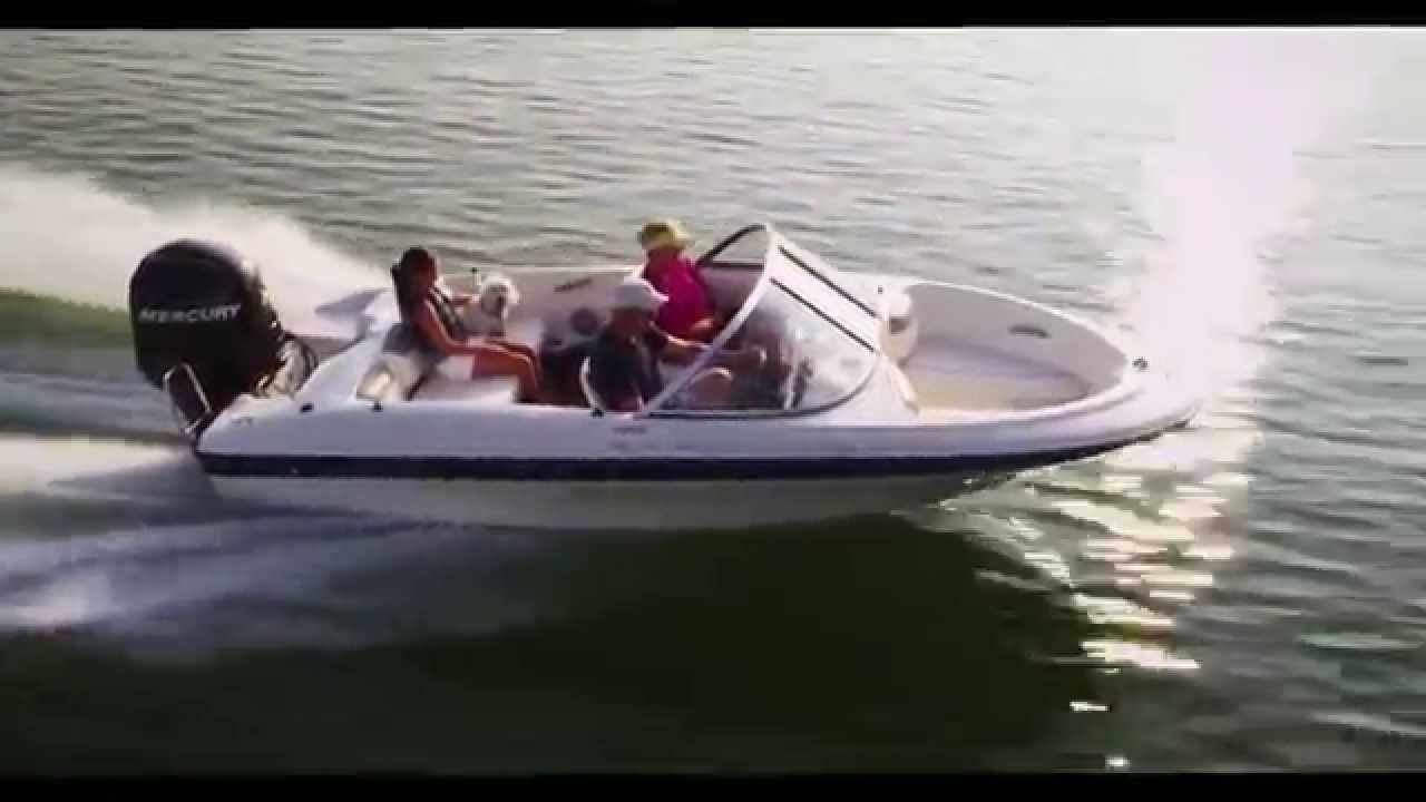 2014 bayliner 160 br outboard ski boat - youtube