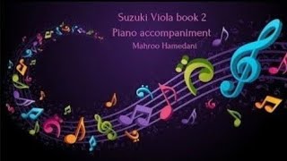 Suzuki Viola book 2, piano accompaniment, Waltz