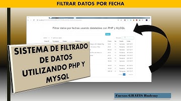 BÚSQUEDA INDEXADA  DE REGISTROS POR FECHA UTILIZANDO DATATABLES ,PHP MYSQL .