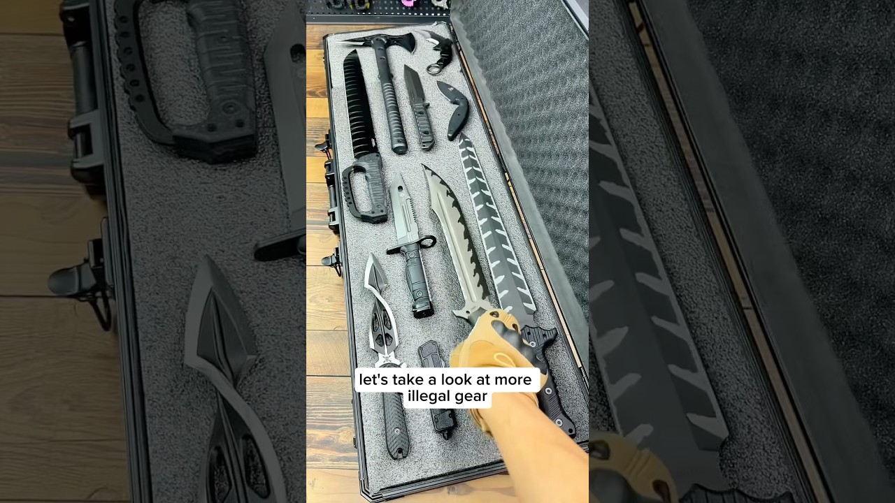 BANNED knives that are ILLEGAL in most parts of the world