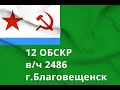 12 ОБСКР  В/ч 2486.Благовещенск. Корабли и катера