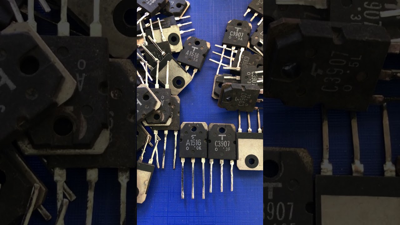 4 Pcs Toshiba 2SA1516 2SC3907 Rank O Transistor
