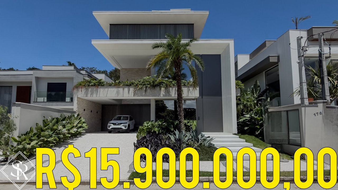 modulo 11 casa cinematográfica na Riviera de São Lourenço | 6 suítes, automação e piscina com spa🤩