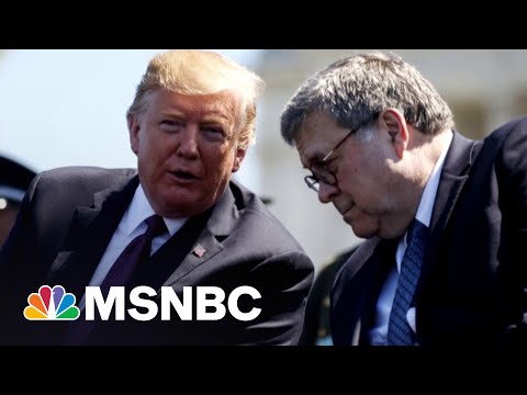 DOJ Appealing Order To Release Memo On Bill Barr Not Prosecuting Trump