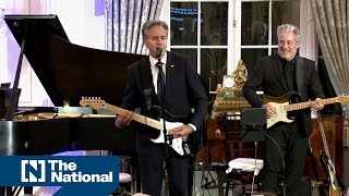 Antony Blinken sings the blues at the State Department