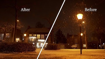 Best Nuke Cleanup Tutorials: How to Remove Particles Rain and Snow  | Paint Ka Sabse Aasan Tarika .