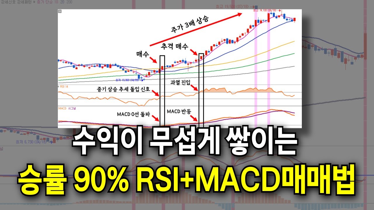 놀라운 승률이 나오는 RSI+MACD 매매기법, 진짜 수익 내는 비결 알려드리겠습니다