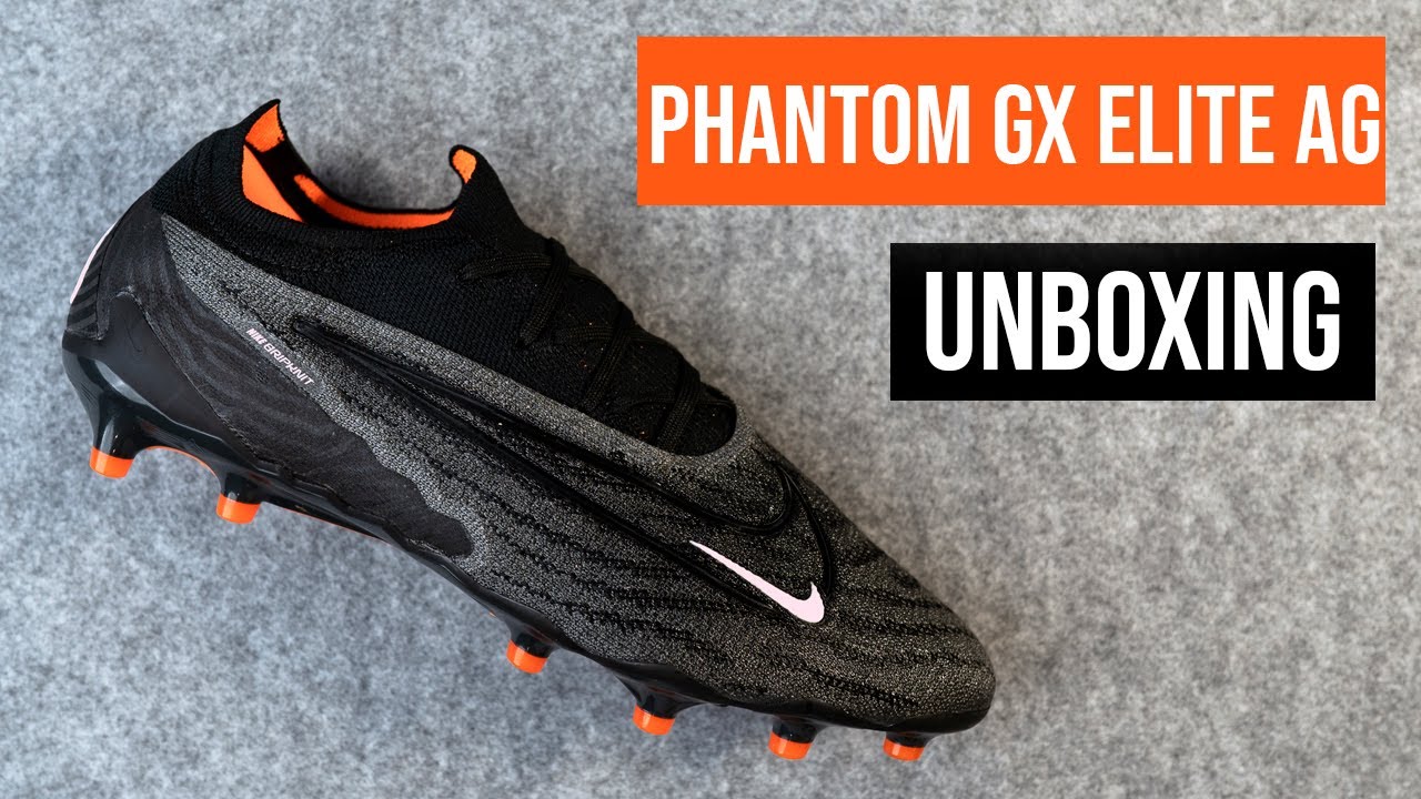 Nike Phantom GX Elite AG-Pro Black Pack Unboxing 4K