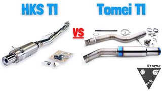 Toyota Supra Exhaust Comparison- 4" HKS Titanium vs 4" Tomei Titanium screenshot 5