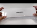 Unboxing Apple Watch SE space grey aluminium case with black sports band, Singapore set