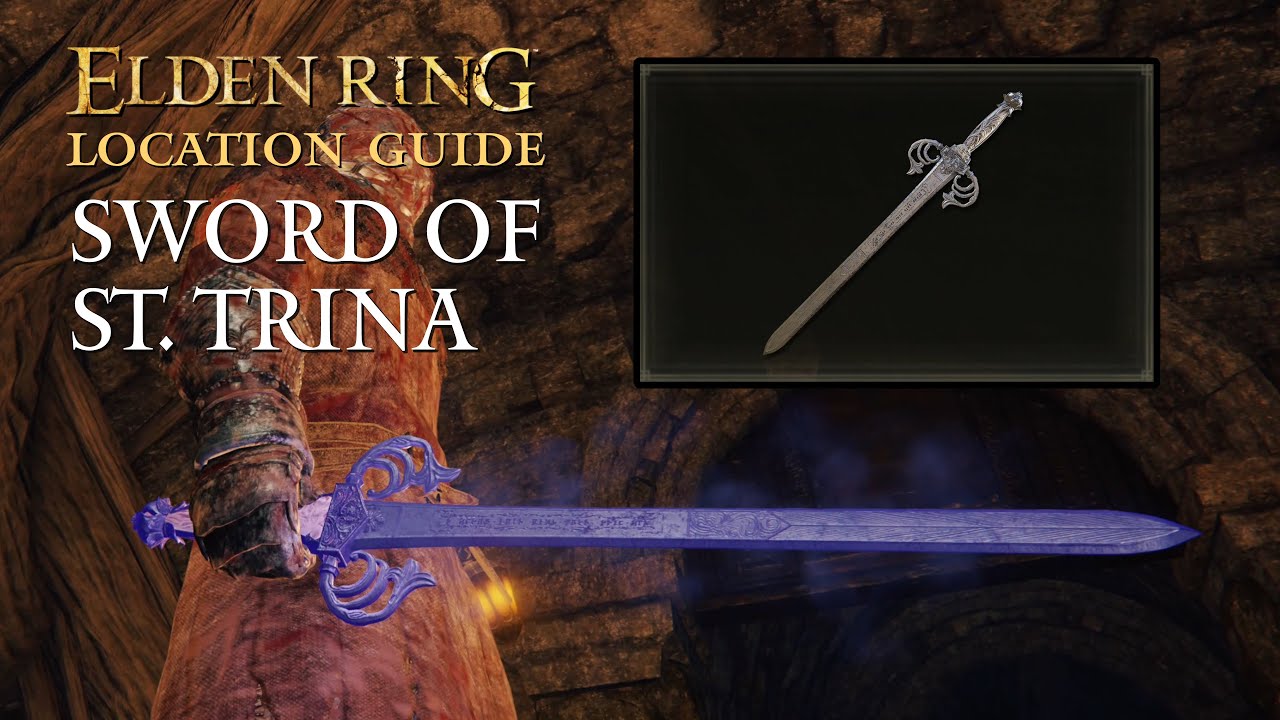 Elden Ring Sword of St. Trina Location Caelid YouTube