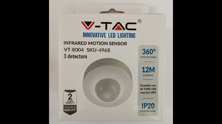 #MOTION SENSOR#INFRARED MOTION SENSOR#V-TAC#VT-8004#PRODUCT IMAGE