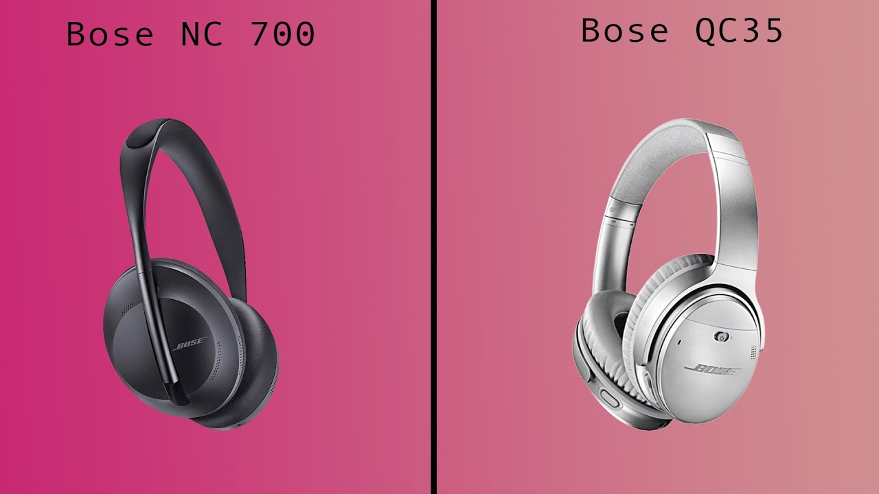 talsmand Ubarmhjertig forklædt Bose Noise Cancelling Headphones 700 vs Bose QC35 II: Battle of The Bose -  YouTube