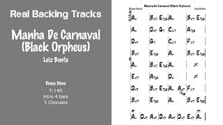 Manha De Carnaval (Black Orpheus) - Real Jazz Backing Track - Play Along