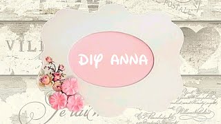 decoupage photo frame with modelling material