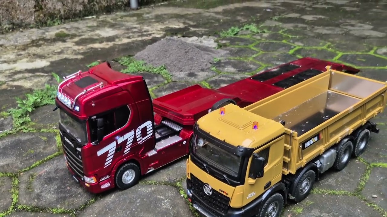 Logistics Simulator Life: Loading Excavator 1535-1 ke Trailer Scania 🚛