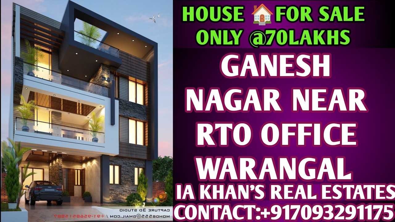House For Sale In Hanamkonda Warangal |House For Sale In Hanamkonda 2025 | Ia Khan's Real Estates