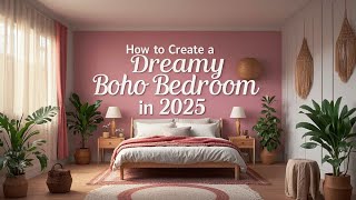 How to Create a Dreamy Boho Bedroom in 2025 | English