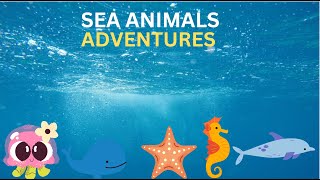 Fun with Sea Animals for Kids Video