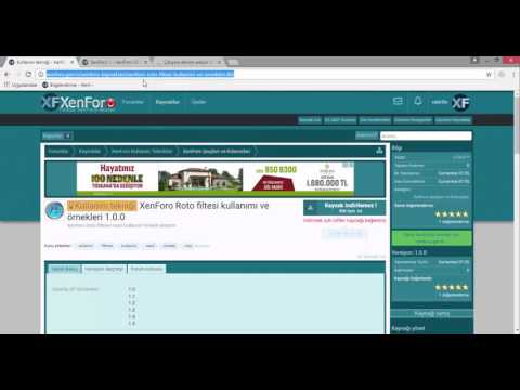 XenForo Rota Filtresi Ve Dost URL Kullanımı Nasıl Yapılır