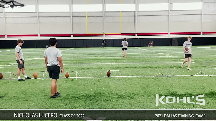 Nicholas Lucero 2021 Dallas Training Camp