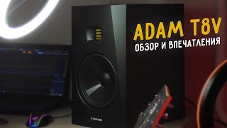 МОНИТОРЫ ДЛЯ ДОМАШНЕЙ СТУДИИ ADAM T8V. ОБЗОР, ВПЕЧАТЛЕНИЯ