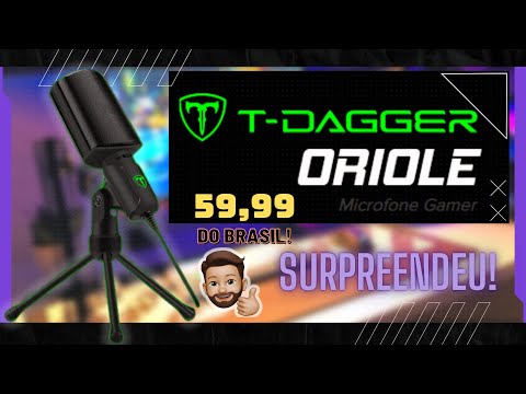 Micrófono para PC T-DAGGER Oriole + Tripode + Filtro - GTech Systems