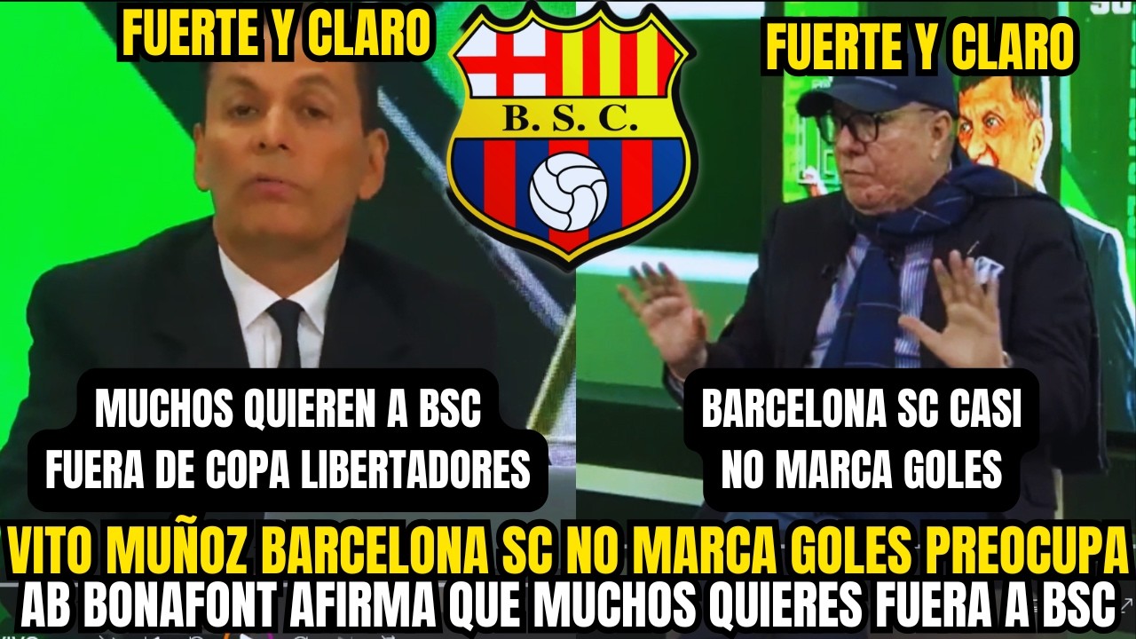 🚨 ESCÁNDALO BSC VITO MUÑOZ ALERTA POR FALTA DE GOLES Y AB BONAFONT REVELA QUE QUIEREN FUERA