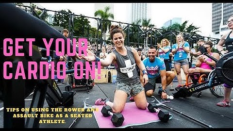Adaptive Rowing & Assault Bike: Get your wheelchair cardio on!