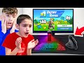 Brothers Use Insane Keyboard & Mouse Combos To Play Fortnite!