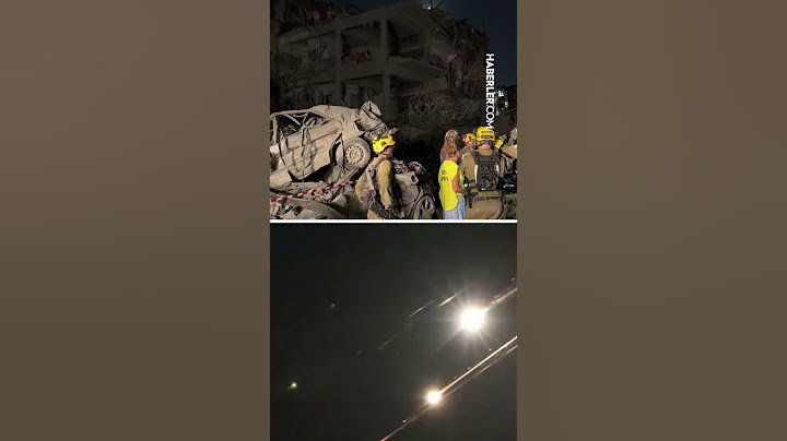 İran, İsrail'e gece boyu balistik füze yağdırdı!