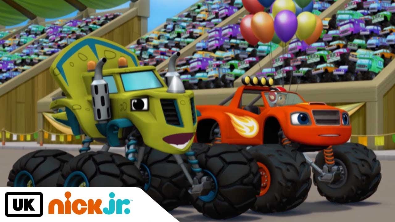 ⁣Blaze and the Monster Machines | Dinocoaster | Nick Jr. UK