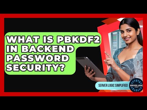 What Is PBKDF2 In Backend Password Security? - Server Logic Simplified