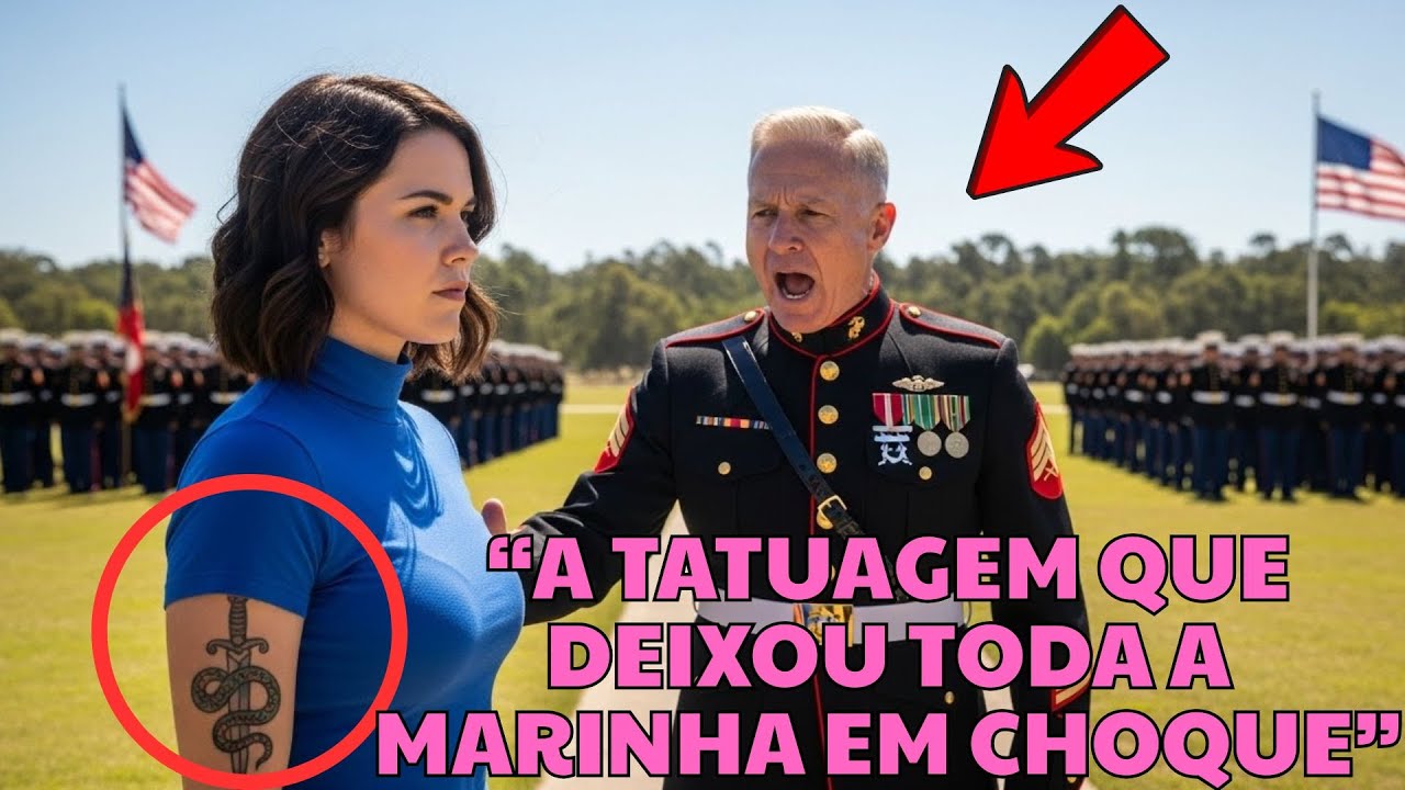 Ela foi à formatura do filho — até que um almirante SEAL viu sua tatuagem e ficou paralisado.