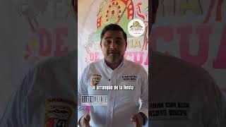 El alcalde de Tuzantla Fernando Ocampo Mercado, invita a la Expo Feria de Pascua Tuzantla 2025