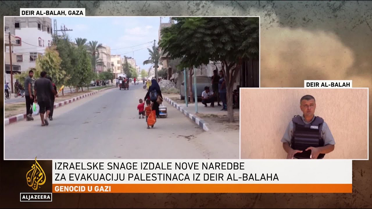 العائلات النازحة من دير البلح لا تعرف إلى أين تذهب