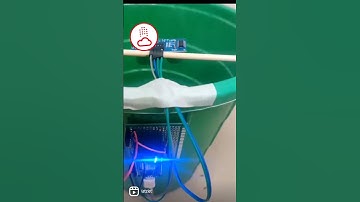dustbin empty level checker using esp8266 and HC-SR04 #shorts #reels #iot #esp8266 #sensor #hcsr04