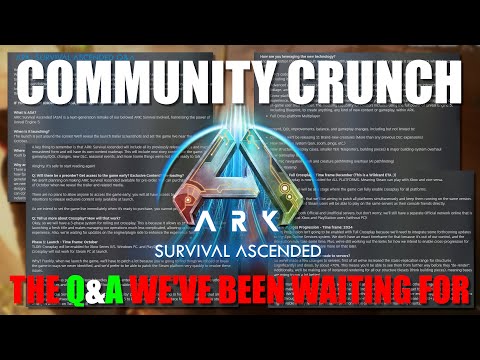 ARK's Latest Community Crunch is the Q&A We've Been Waiting For!!!