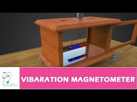 Video: Ketika magnet magnetometer getaran dipanaskan?