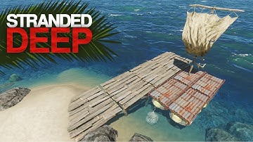 MAKING A BOAT DOCK! Stranded Deep S2 Episode 8
