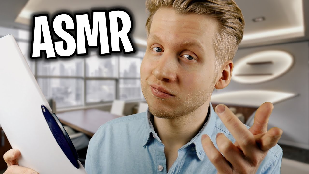 ASMR | Bewerbungsgespräch für einen neuen Job! (Roleplay)