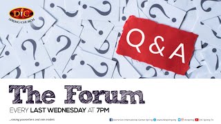 The Forum (May Edition) || Wednesday, May 29, 2024